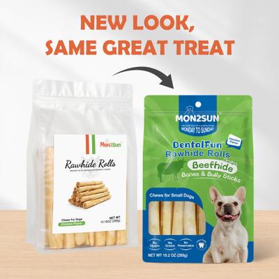 Show full view: MON2SUN Rawhide Rolls Chicken Flavor Dog Chew Treats, 18 count slide 3 of 10