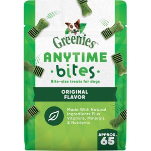 Greenies Anytime Bites Original Chicken Flavor Soft & Chewy Dog Treats, 10.3-oz bag
