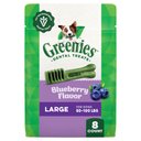 Greenies Blueberry Large Dental Dog Treats, 8 count