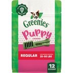 Greenies Regular Natural Puppy Dental Dog Treats, 12 count