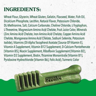 Show full view: Greenies Natural Teenie Puppy Dental Dog Treats, 43 count slide 7 of 11