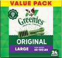 Greenies Large Natural Original Chicken Flavor Dental Dog Treats, 24 count