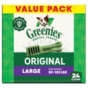 Greenies Large Natural Original Chicken Flavor Dental Dog Treats, 24 count