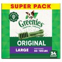 Greenies Large Natural Original Chicken Flavor Dental Dog Treats, 34 count