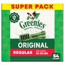 Greenies Regular Natural Original Chicken Flavor Dental Dog Treats, 54 count