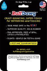 Ruff Dawg Dawg-Nut Dog Chew Toy, Green, X-Large slide 2 of 5