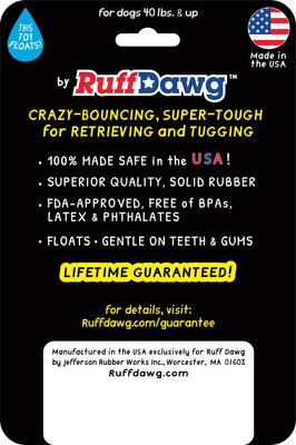 Show full view: Ruff Dawg Dawg-Nut Dog Chew Toy, Pink, X-Large slide 2 of 5