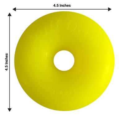 Show full view: Ruff Dawg Dawg-Nut Dog Chew Toy, Yellow, X-Large slide 3 of 4