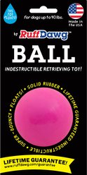 Ruff Dawg Ball Tough Dog Chew Toy, Pink, Small