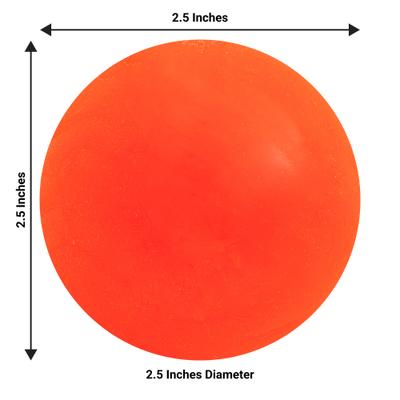 Show full view: Ruff Dawg Ball Tough Dog Chew Toy, Orange, Small slide 4 of 5