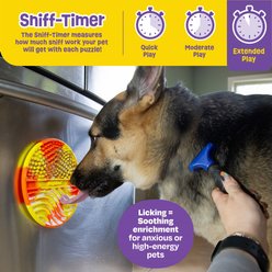 Brightkins Tie Dye Round Non-Skid Silicone Dog Lick Mat, Multicolor, Medium slide 2 of 9