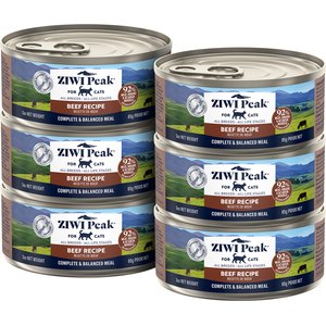 ZIWI Peak Beef Recipe Canned Cat Food, 3-oz, case of 6
