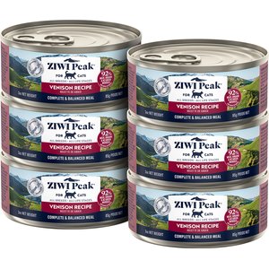 ZIWI Peak Venison Recipe Canned Cat Food, 3-oz, case of 6