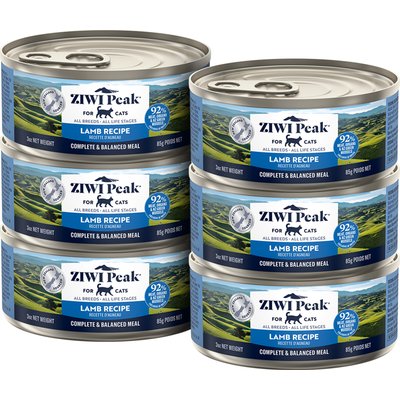 ZIWI ZIWI Peak Lamb Recipe Canned Cat Food, 3-oz, case of 6