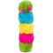 Show in main carousel: fabdog Fluffy Caterpillar Plush Dog Toy, Multi-Color slide 3 of 3