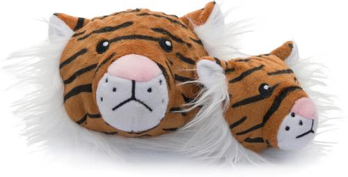 Show full view: fabdog Faball Tiger Ball Dog Toy, Orange, Large slide 2 of 2