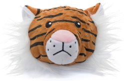 fabdog Faball Tiger Ball Dog Toy, Orange, Large