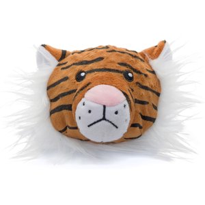 fabdog Faball Tiger Ball Dog Toy, Orange, Small