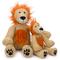 Show in main carousel: fabdog Floppy Lion Plush Doy Toy, Beige, Large slide 2 of 2