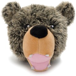 fabdog Faball Grizzly Ball Dog Toy, Grey, Small