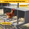 Show in main carousel: Coziwow Outdoor Run Wooden Chicken Coop with Nesting Boxes, Large: 107-in, Gray slide 8 of 10