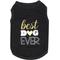 Show in main carousel: Parisian Pet Best Dog Ever Embroidered Cotton Dog & Cat T-T-Shirt, Black, Medium slide 1 of 5