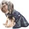 Show in main carousel: Parisian Pet Scottish Taffeta Dress Plaid Dog Gown, Green & Blue, Small slide 1 of 5