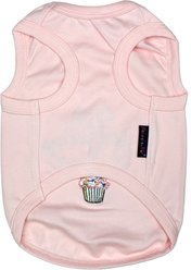 Parisian Pet Birthday Girl Embroidered Celebration Cotton Dog T-Shirt, Pink, XXX-Large slide 2 of 5