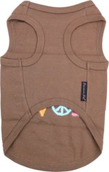 Parisian Pet Valentine's Day Peace Love Embroidered Soft Cotton Dog T-Shirt, X-Small slide 2 of 5