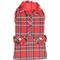 Show in main carousel: Parisian Pet Tartan Fringe Plaid Dress Elegant Holiday Dog Outfit, Red, XX-Large slide 2 of 5