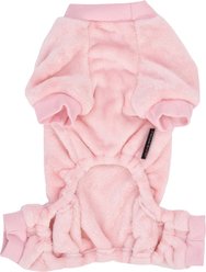 Parisian Pet Velour Pajama Blush Luxury Cotton Dog & Cat Sleepwear, Pink, Medium slide 2 of 5