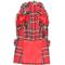 Show in main carousel: Parisian Pet Tartan Fringe Plaid Dress Elegant Holiday Dog Outfit, Red, XX-Large slide 3 of 5