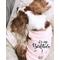 Show in main carousel: Parisian Pet Birthday Girl Embroidered Celebration Cotton Dog T-Shirt, Pink, Small slide 4 of 6