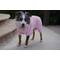 Show in main carousel: Parisian Pet Velour Pajama Blush Luxury Cotton Dog & Cat Sleepwear, Pink, Large slide 5 of 6