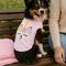 Show in main carousel: Parisian Pet Unicorn Embroidered Magical Cotton Dog T-Shirt, Pink, X-Small slide 4 of 5