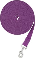 Weaver Equine Flat Cotton Horse Lunge Line, Purple