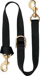 Weaver Equine Deluxe Nylon Horse Tie Down Strap, Black, 1 x 40-in