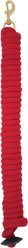Weaver Equine Rounded Cotton Horse Lead Lunge Line, Red