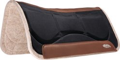 Weaver Equine Wool Blend Felt Shim Pad, Black, 30-in L x 30-in W