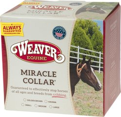 Weaver Equine Miracle Horse Cribbing Collar, Havana, Medium slide 2 of 9