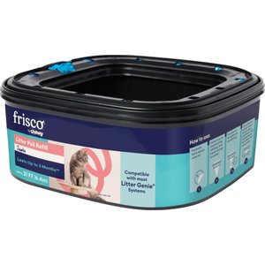 Frisco Cat Litter Disposal System Jumbo Refill, Compatible to Litter Genie Systems, 21-ft, 1 count