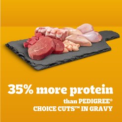 Pedigree High Protein Variety Pack Adult Dog Wet Food Pouches, 3.5-oz pouches, 18 count slide 2 of 8