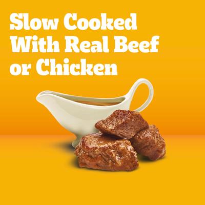 Show full view: Pedigree Choice Cuts in Gravy Adult Variety Pack Dog Soft Wet Food, 3.5-oz pouches, 48 count slide 5 of 11