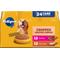 Show in main carousel: Pedigree Chopped Ground Dinner with Chicken & Beef Adult Canned Wet Dog Food Variety Pack, 13.2-oz, case of 24 slide 1 of 12