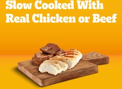 Pedigree Puppy Variety Pack Morsels in Sauce with Beef & Chicken Wet Dog Food Pouches, 3.5-oz, pack of 8 slide 2 of 9