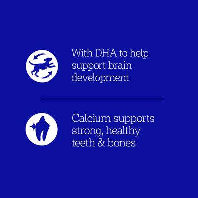 Show full view: Pedigree Puppy Chopped Ground Lamb & Rice Recipe Wet Canned Dog Food, 13.2-oz can, case of 12 slide 4 of 12