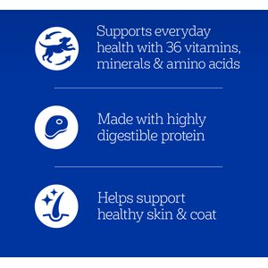 Pedigree Chopped Ground Dinner Filet Mignon Flavor & Beef Adult Canned Wet Dog Food Variety Pack, 13.2-oz, case of 12