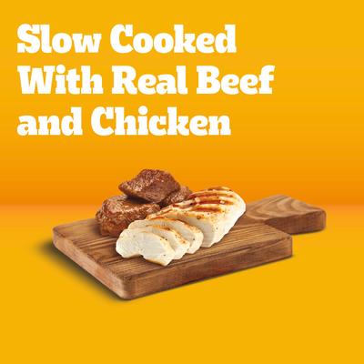 Show full view: Pedigree Chopped Ground Dinner with Chicken, Beef & Liver Adult Canned Wet Dog Food, 22-oz, case of 12 slide 5 of 12