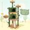 Show in main carousel: Yaheetech 66-in Cactus Cat Tree, Green/Brown slide 4 of 8