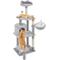 Show in main carousel: Yaheetech 57-in Cat Tree for Indoor Cats, Medium, Light Gray slide 2 of 10